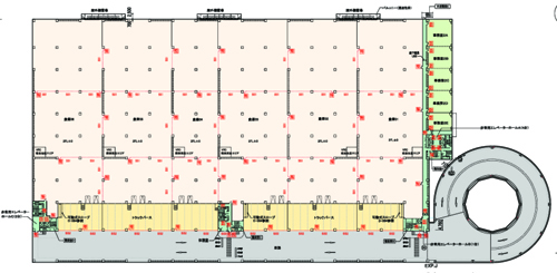 20120214kitakashiwa5 - ロジポート北柏／千葉県柏市に延床面積約3万8000坪の物流拠点、10月竣工