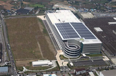 20110215pro - プロロジス／太陽光発電システム導入で「かながわ地球温暖化大賞」受賞