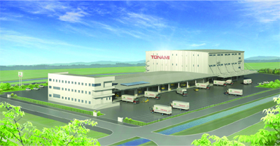 20110223tonami - トナミ運輸／埼玉県久喜市の物流施設6月完成