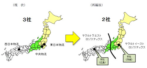 20110301yakult - ヤクルト／物流子会社再編
