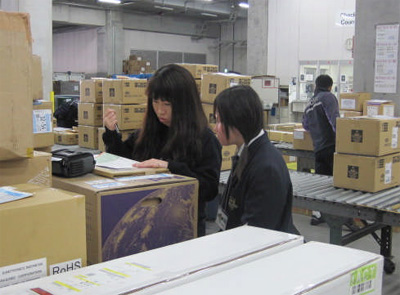 20110310fedex - フェデックス／高校生20名サプライチェーンを学ぶ