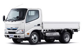 20110615hino1 - 日野自動車／小型トラックのデュトロを12年ぶりフルモデルチェンジ