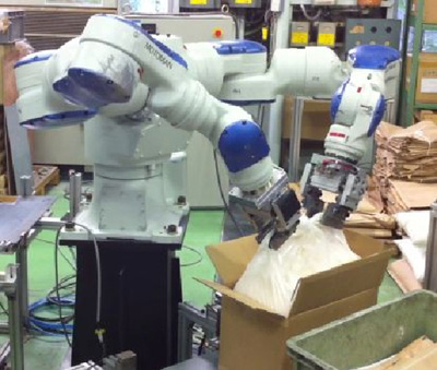 20110615robo2 - ■　ロボット／物流現場で自動開梱