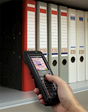 20110624casio - カシオ／RFIDタグ/非接触ICカード対応、タフなハンディターミナル