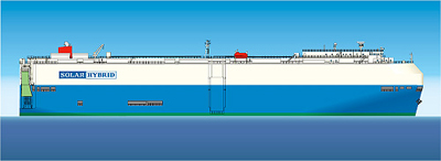 20110714smitui1 - 商船三井／ハイブリッド自動車船、来年6月に竣工