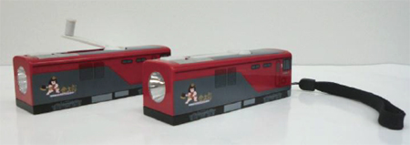 20110819jr - JR貨物／機関車型LED懐中電灯発売