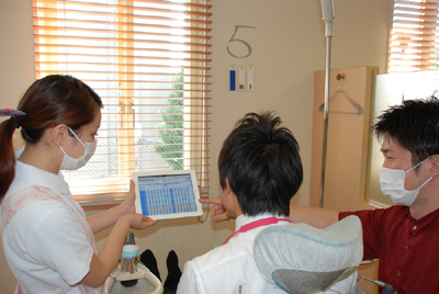 20110921furuno - フルノシステムズ／iPadと無線LANを活用した歯科医院予約管理システム