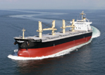 20110929mitsui1 - 三井造船／5万6000重量トン型ばら積み貨物運搬船引き渡し