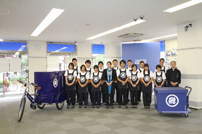 20111013sagawa11 - 佐川急便／京都への観光振興キャラバン、名古屋で実施