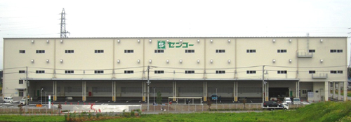 20111020senko - センコー／千葉県野田市に延床面積3万㎡の物流センター竣工