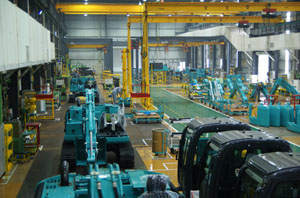 20111121kobelco - コベルコ建機／杭州工場の能力増強工事竣工