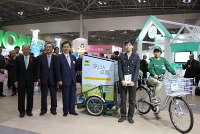 20111216yamato2 - ヤマト運輸／エコプロダクツで「歩くまち・京都」グッドデザインをランピング