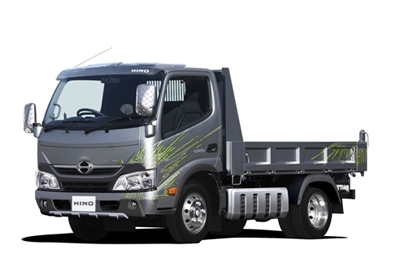 20120112hino2 - 日野自動車／日野デュトロハイブリッドを東京オートサロン2012に出展